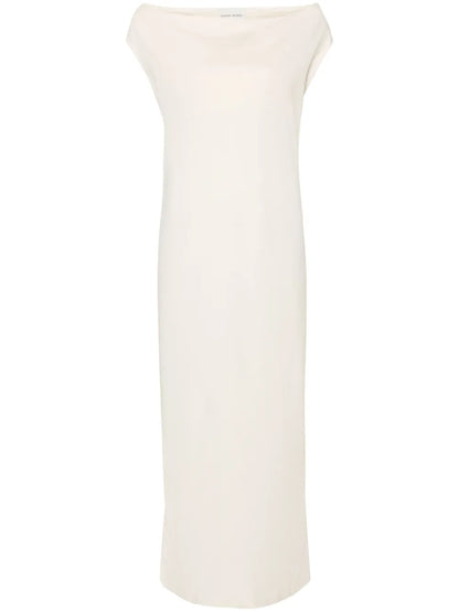 Martial Cotton Midi Dress
