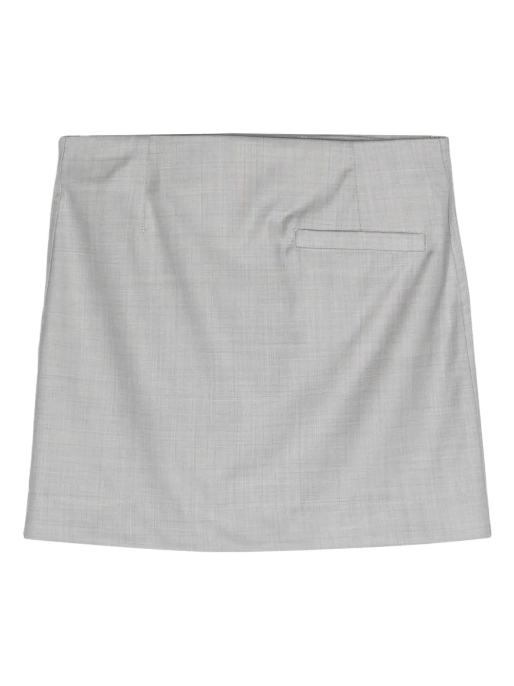 Mahaz Virgin Wool Mini Skirt