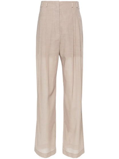 Pleat-Detailing Trousers