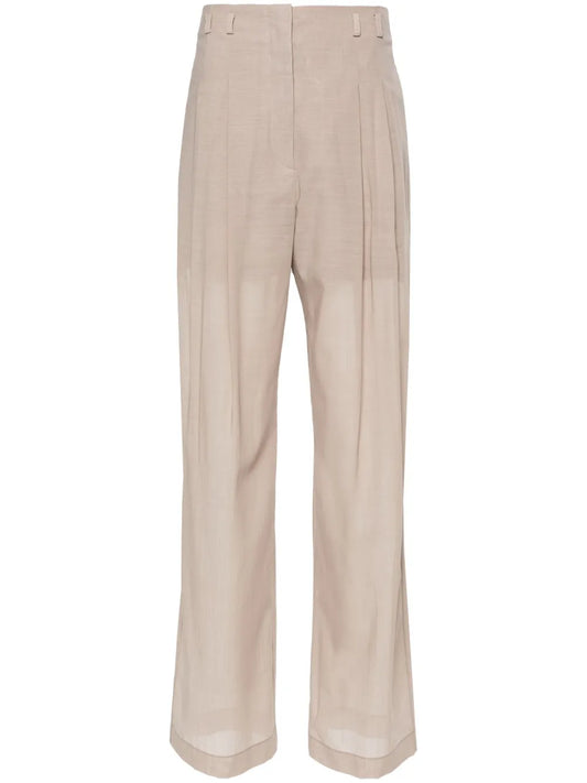 Pleat-Detailing Trousers