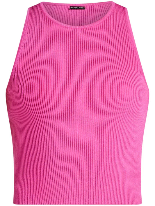 Ribbed Cropped Tank Top