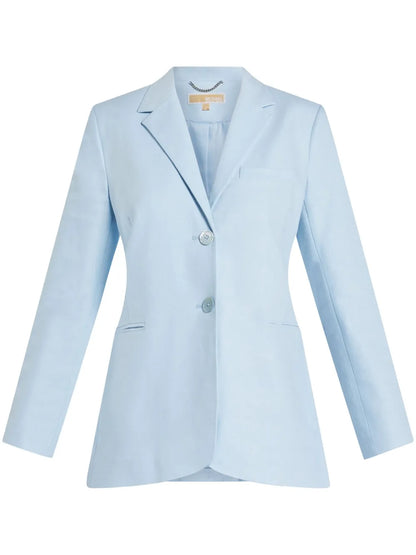 Tailored Single-Breasted Blazer