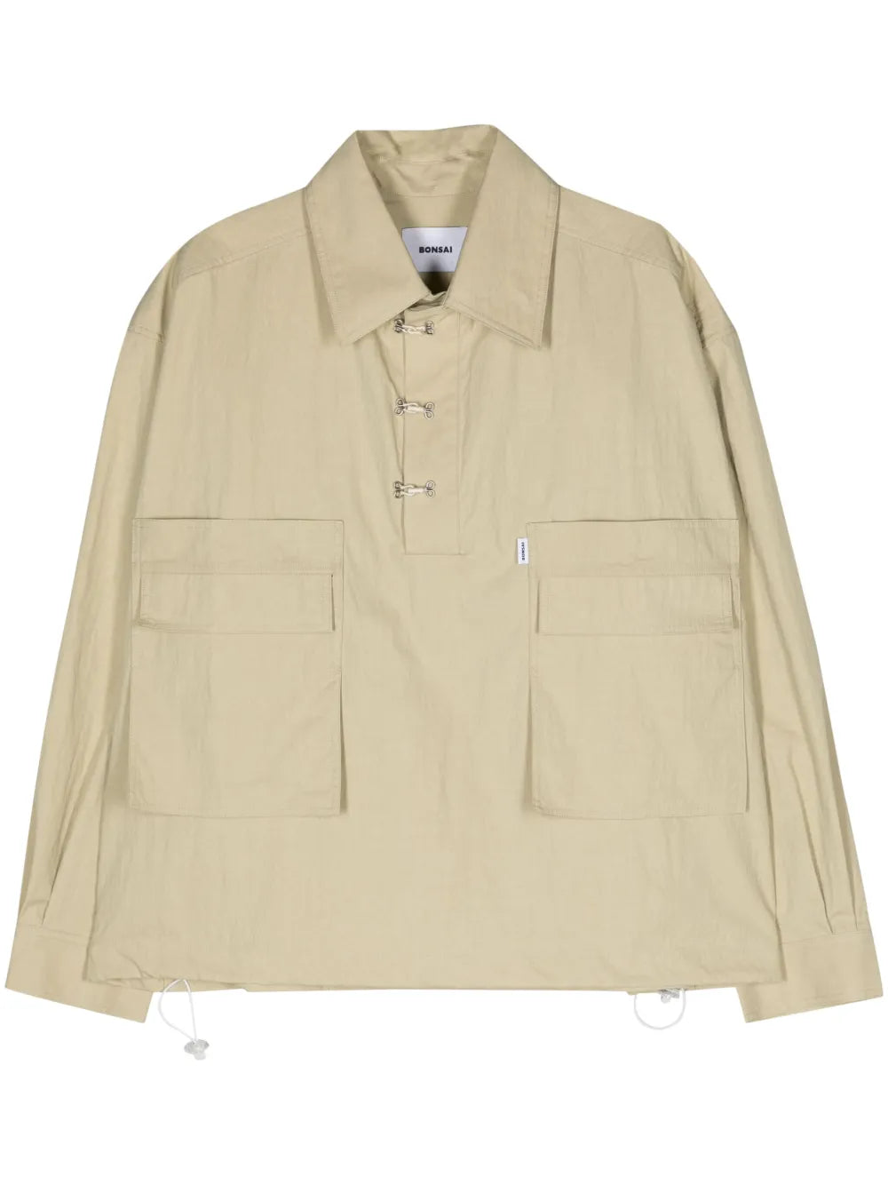Goa Safari Pointed-Collar Crinkled Shirt