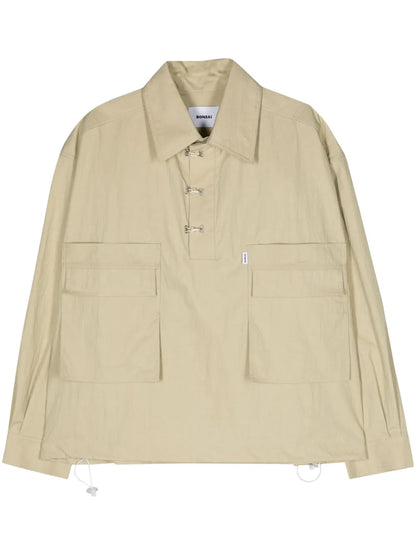 Goa Safari Pointed-Collar Crinkled Shirt