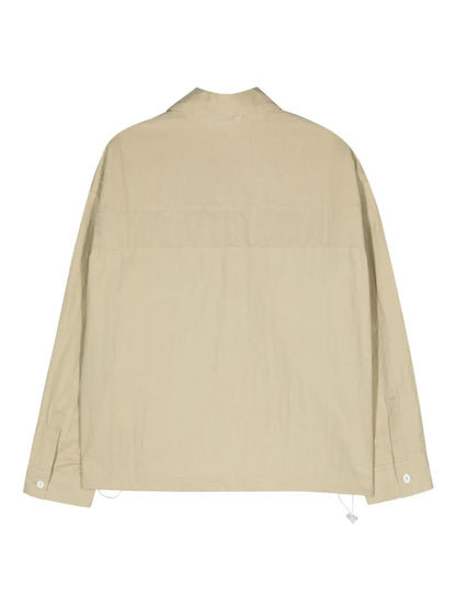 Goa Safari Pointed-Collar Crinkled Shirt