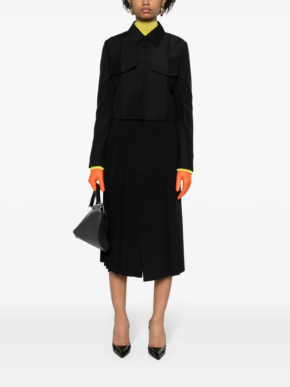 Tailored Cropped Blazer