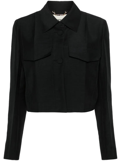 Tailored Cropped Blazer