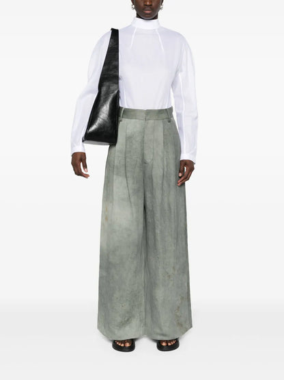 Paella High-Waist Palazzo Trousers