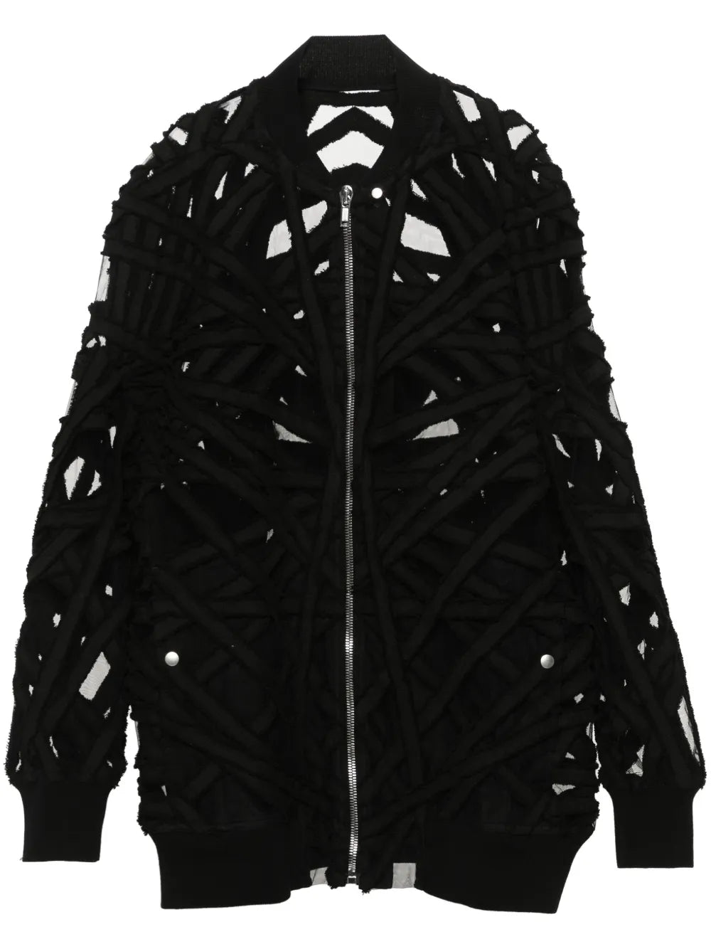 Peter Flight Strap-Detail Oversized Jacket