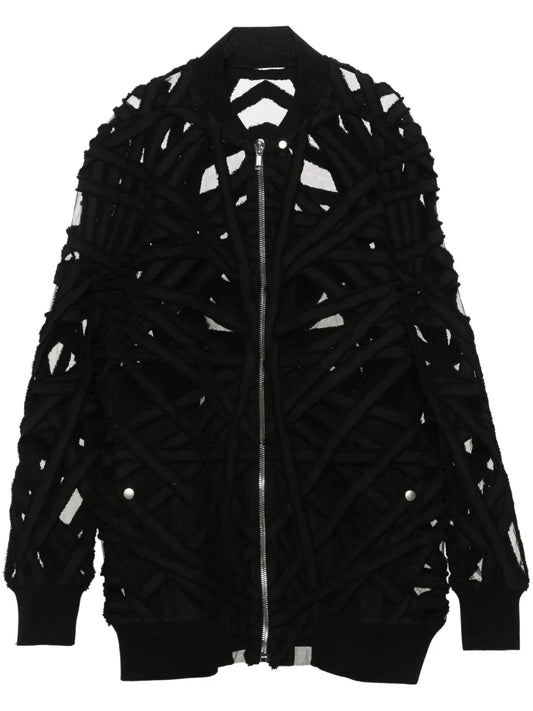 Peter Flight Strap-Detail Oversized Jacket