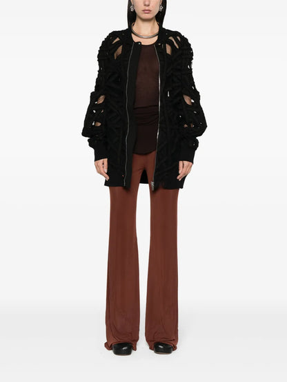 Peter Flight Strap-Detail Oversized Jacket