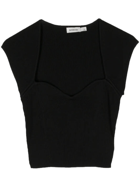 Abia Ribbed Crop Top