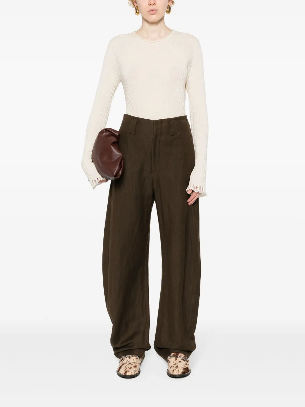 Distressed-Efffect Jumper