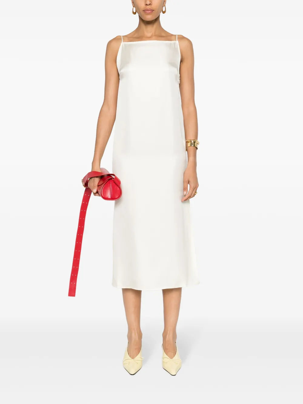 Sulum Silk Midi Dres