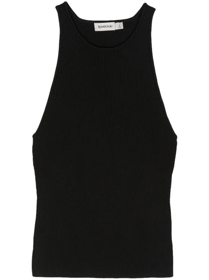 Reza Ribbed Tank Top