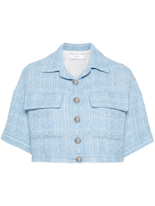 Zilan Cropped Tweed Jacket