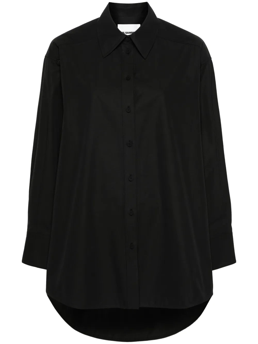 Cut-Out Cotton Shirt