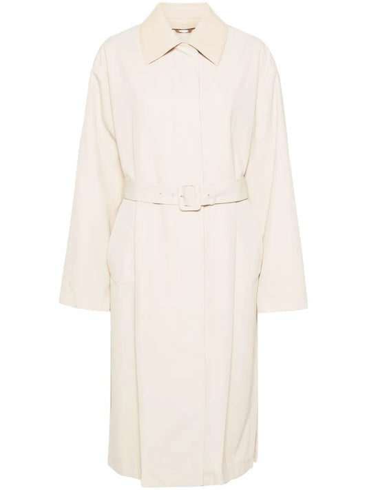 Gabardine Trench Coat