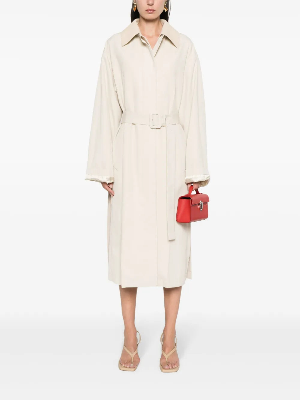Gabardine Trench Coat