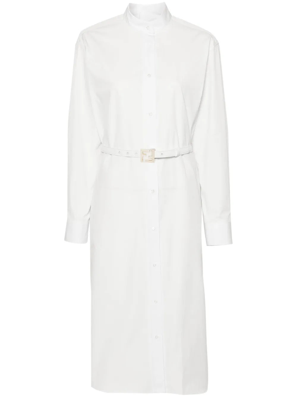 Belted Shirt Dress