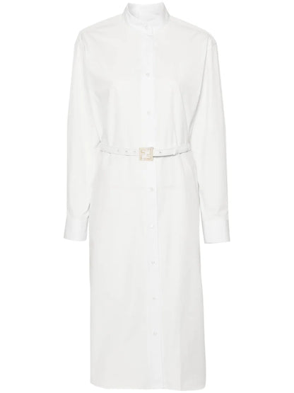 Belted Shirt Dress