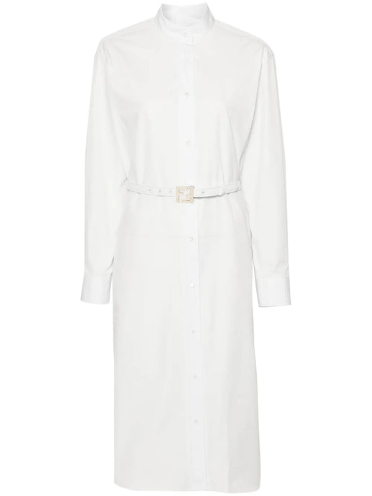 Belted Shirt Dress