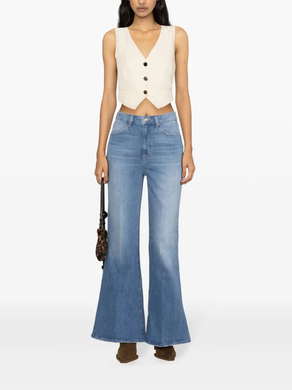 Charlie High-Rise Flared Jeans