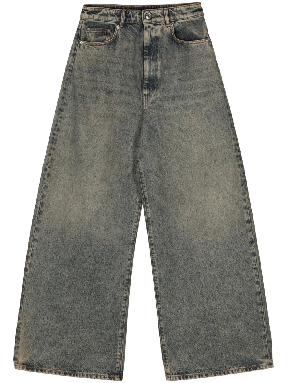 Angri Low-Rise Wide-Leg Trousers