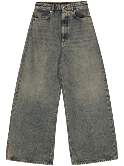 Angri Low-Rise Wide-Leg Trousers