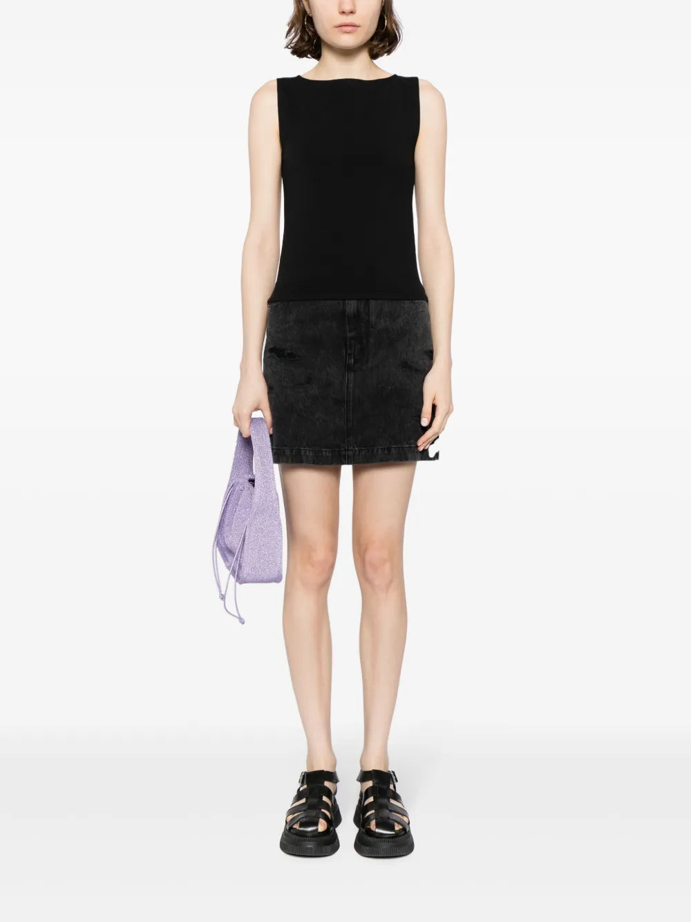 Dusk Boat-Neck Top