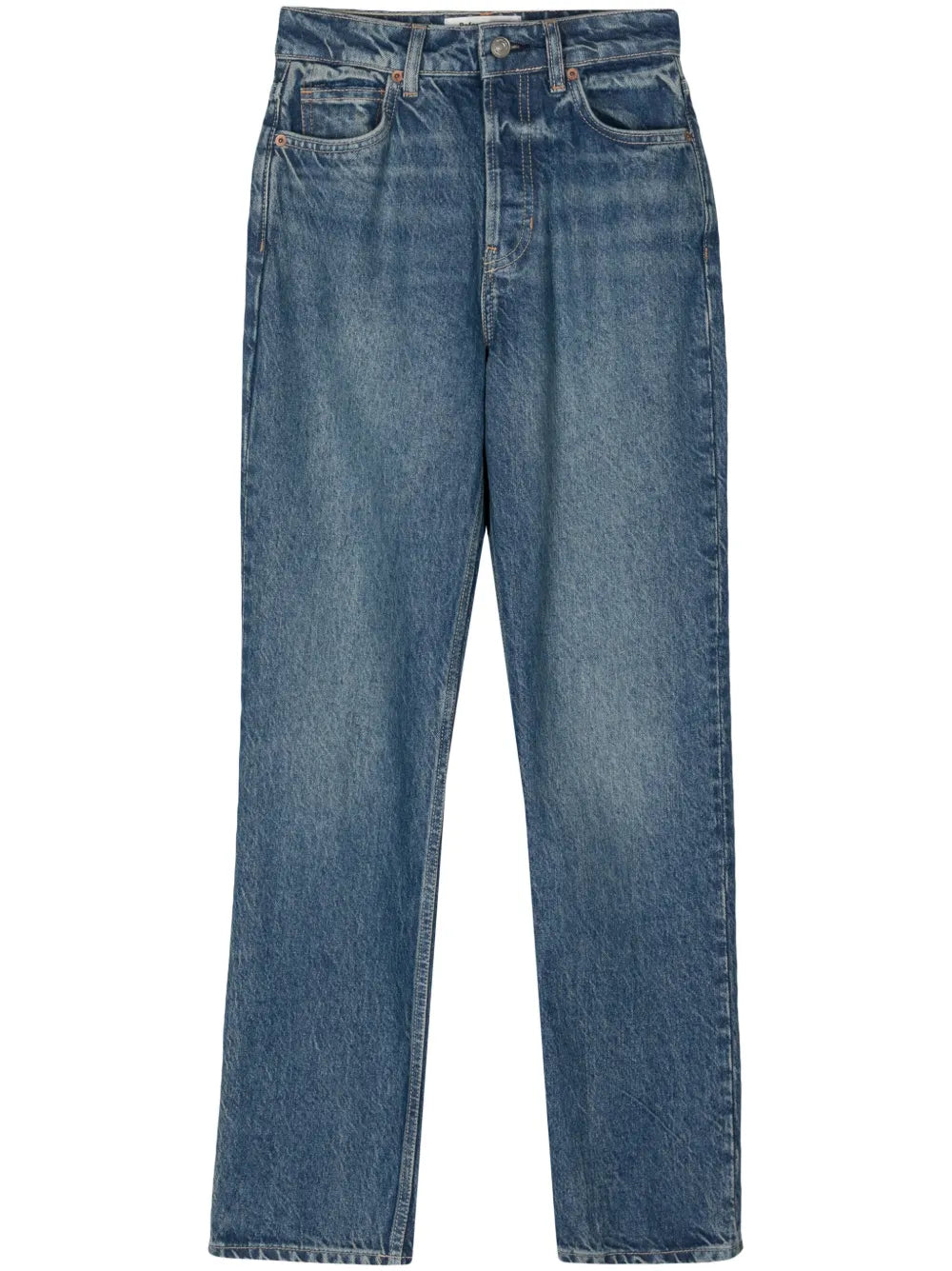 Cynthia High-Rise Straight-Leg Jeans