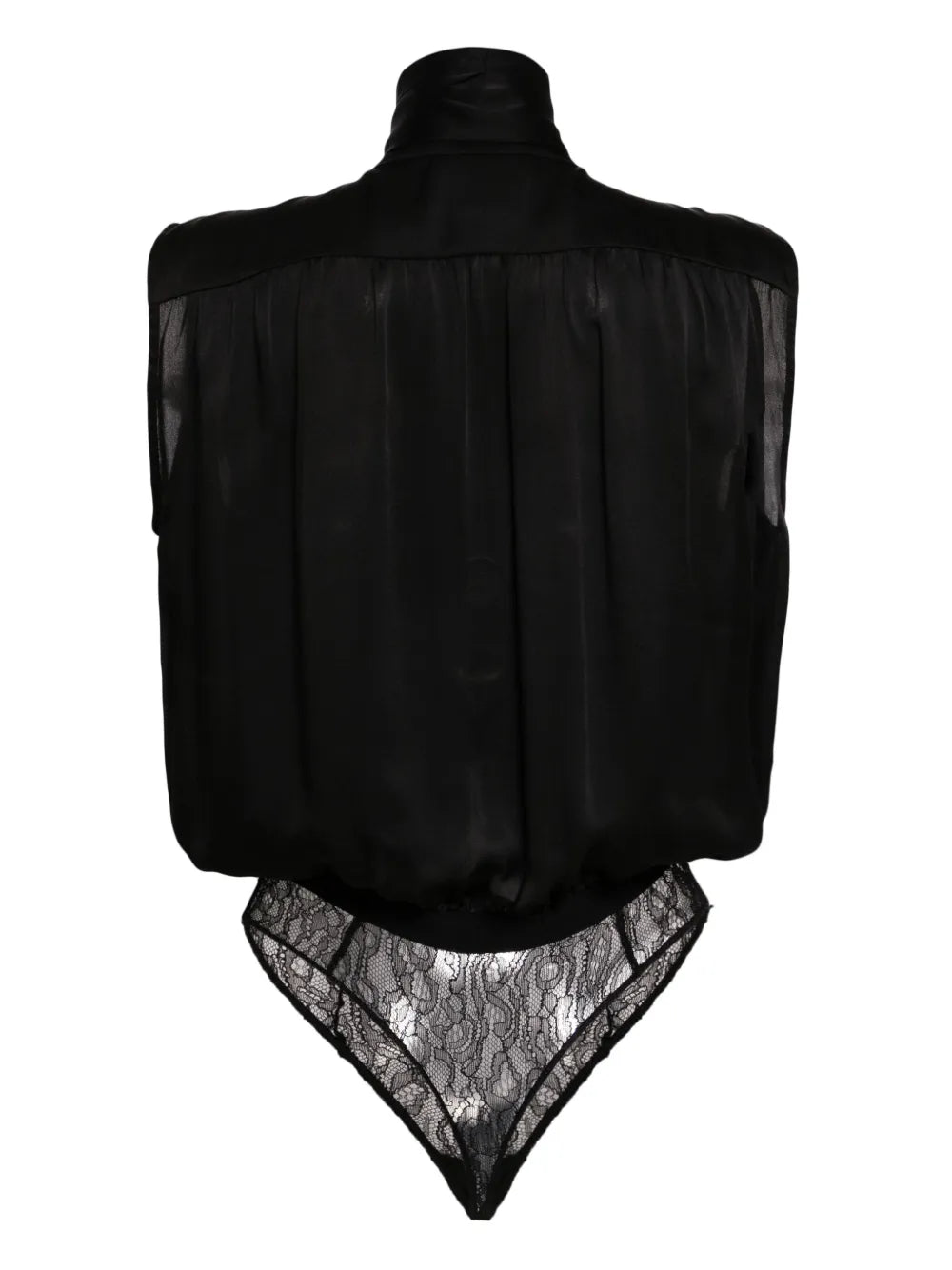 Crossover Silk Bodysuit