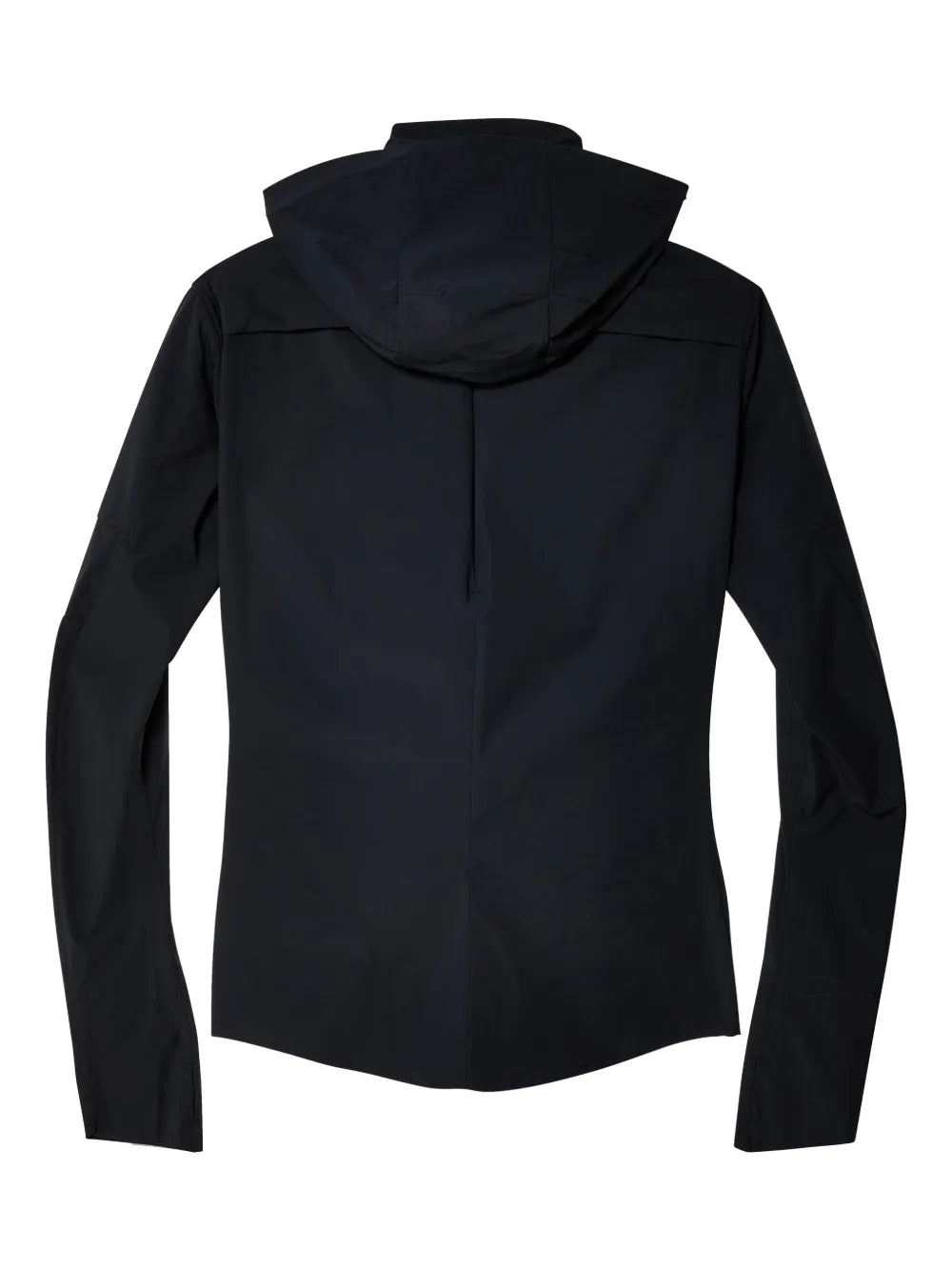 Zip-Detail Hooded Shirt