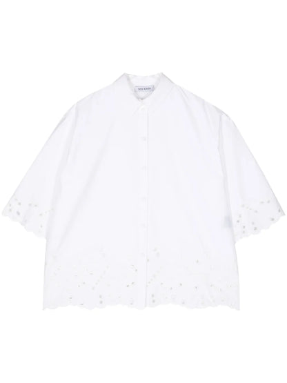 Embroidered Cotton Shirt
