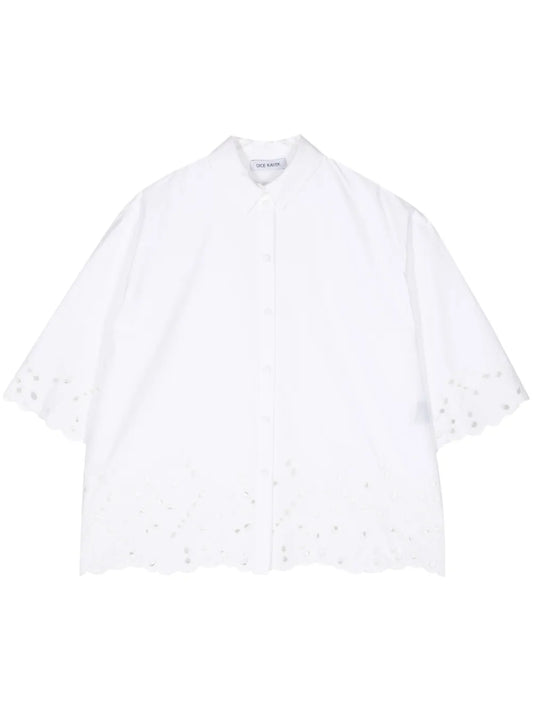 Embroidered Cotton Shirt