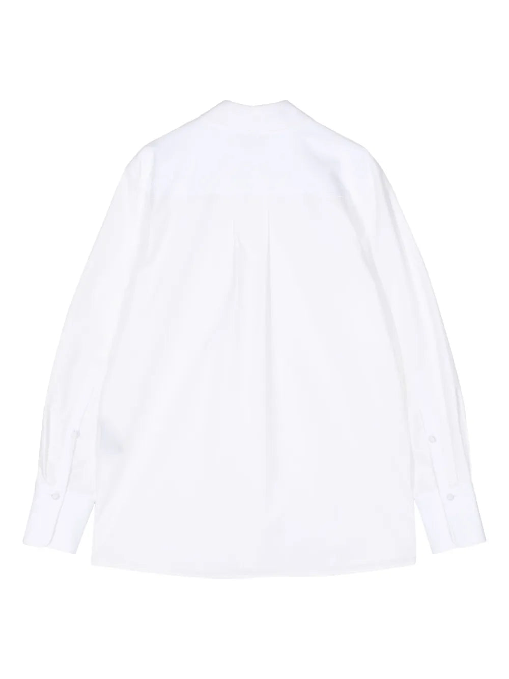 Pointed-Collar Cotton Shirt