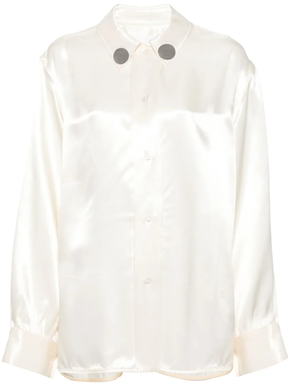 Logo-Appliqué Drop-Shoulder Shirt