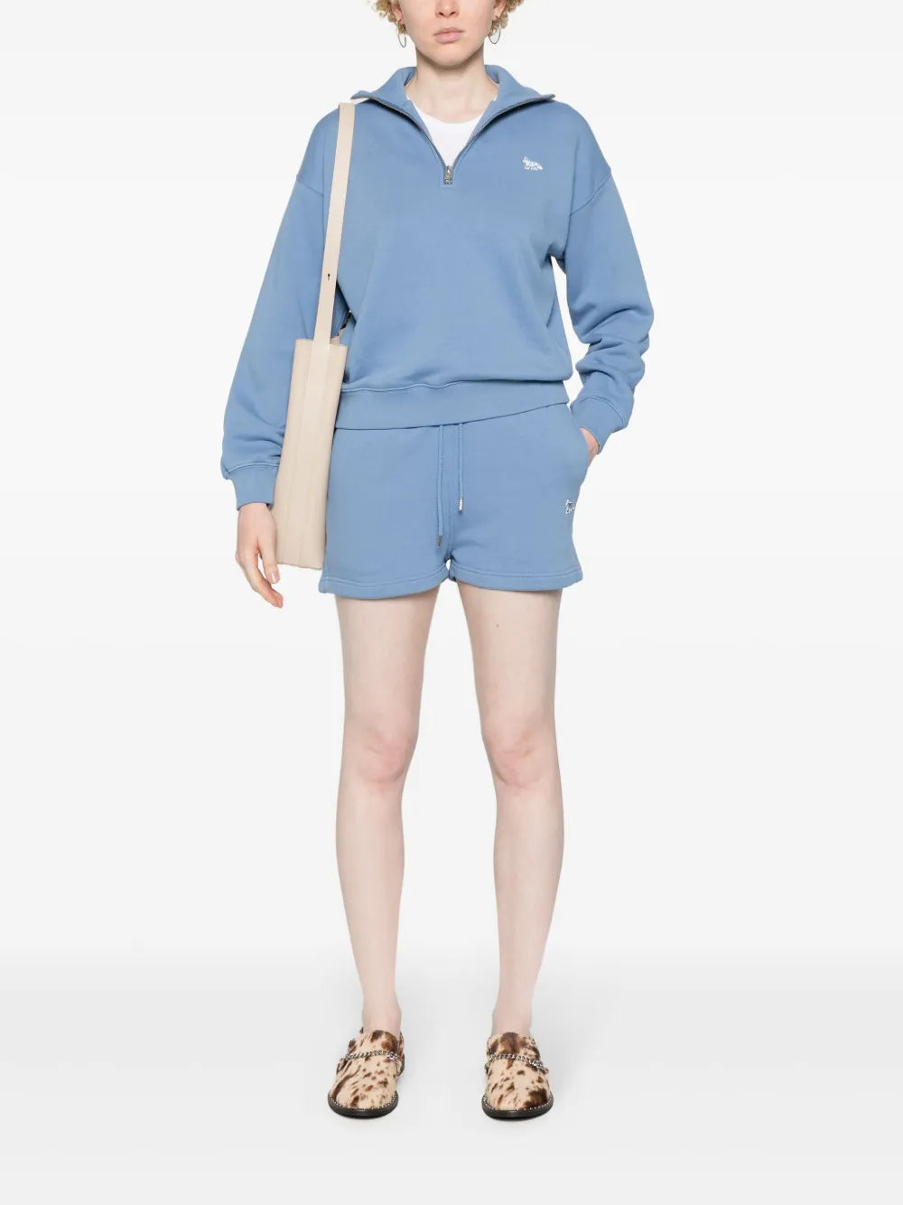 Fox-Patch Track Shorts