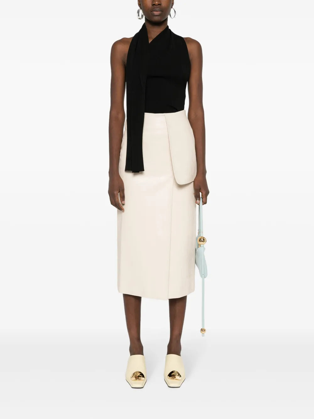 Halterneck Knitted Top