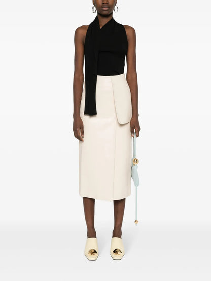 Halterneck Knitted Top