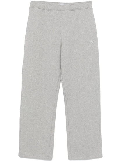 Moon-Embroidery Track Pants