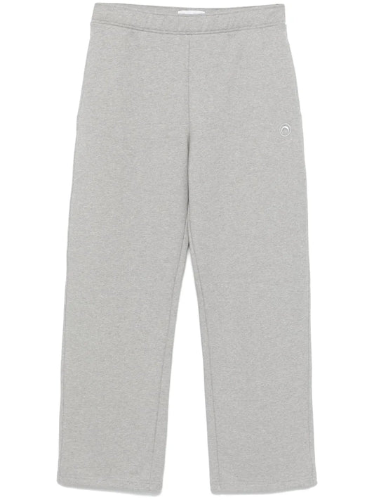 Moon-Embroidery Track Pants