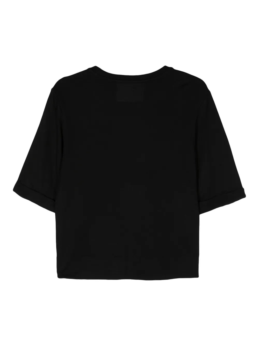 Cuffed-Sleeves Jersey T-Shirt