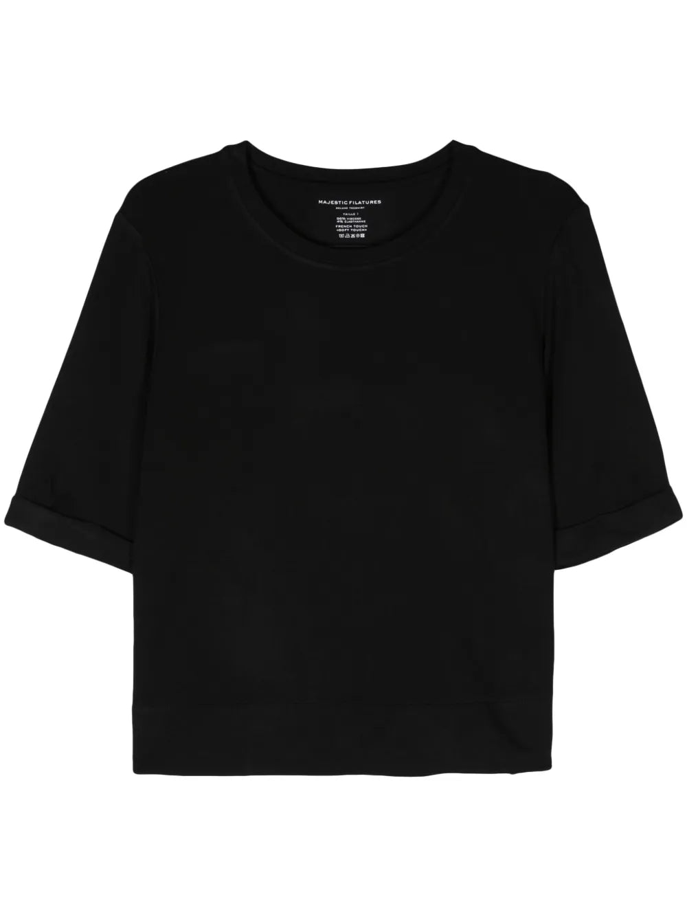 Cuffed-Sleeves Jersey T-Shirt