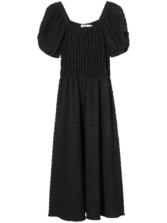 Smocked Midi Dress