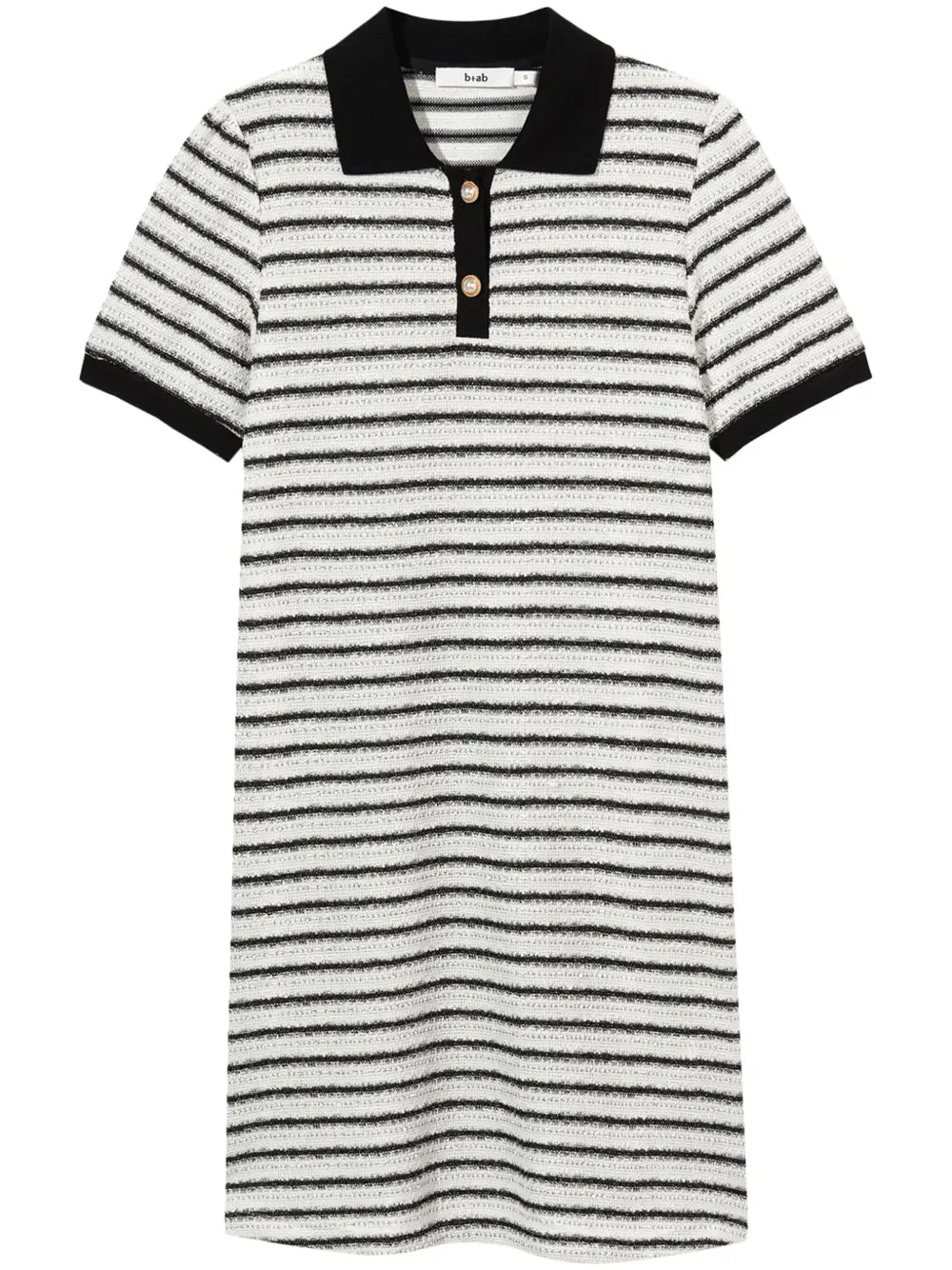 Striped Polo Minidress