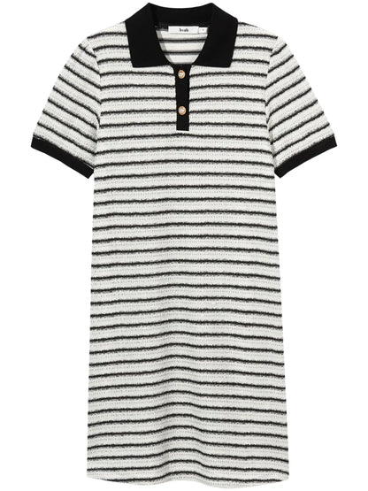 Striped Polo Minidress