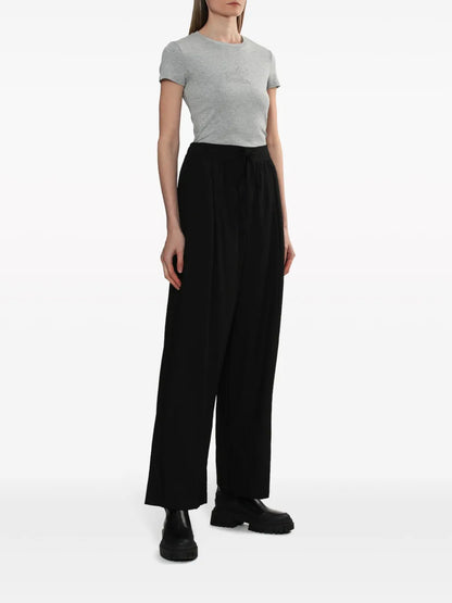 Crystal-Embellished Cropped Top