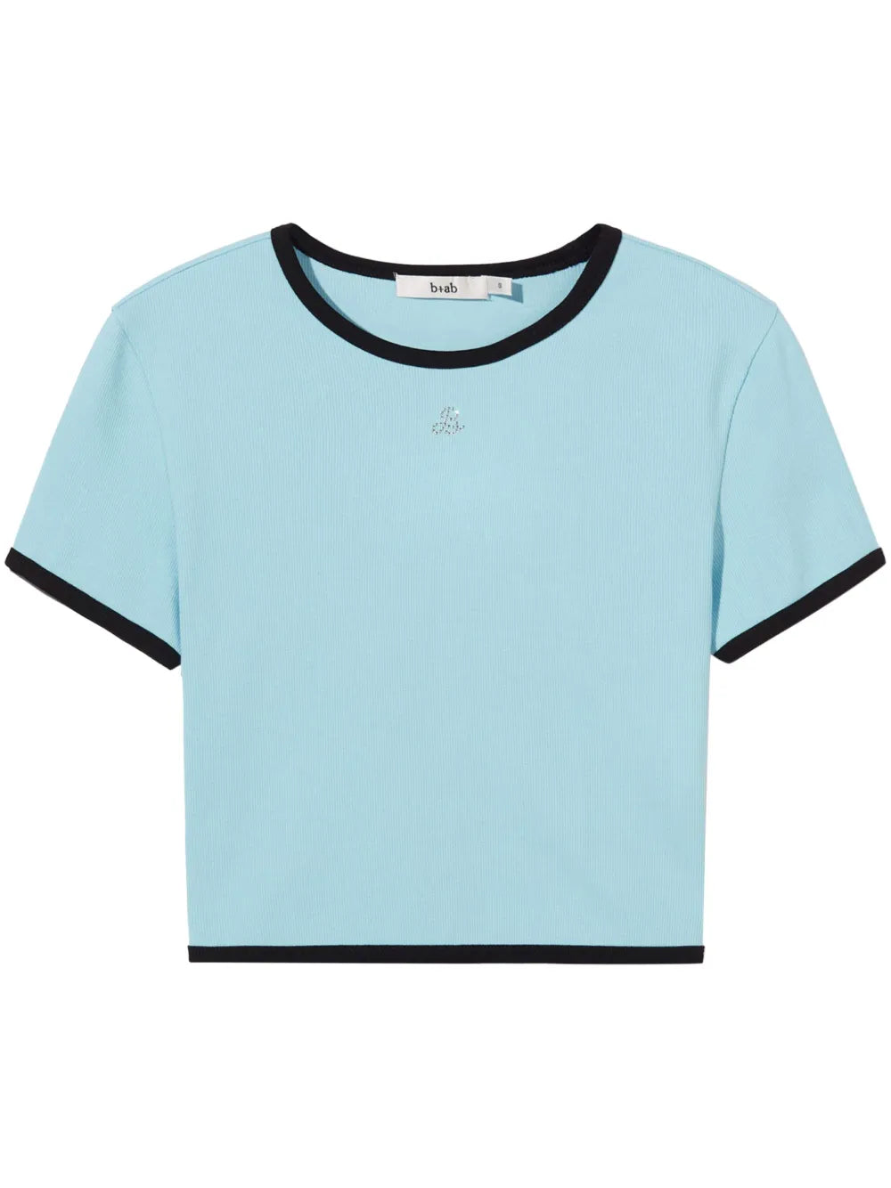Crystal-Embellished Cropped Top