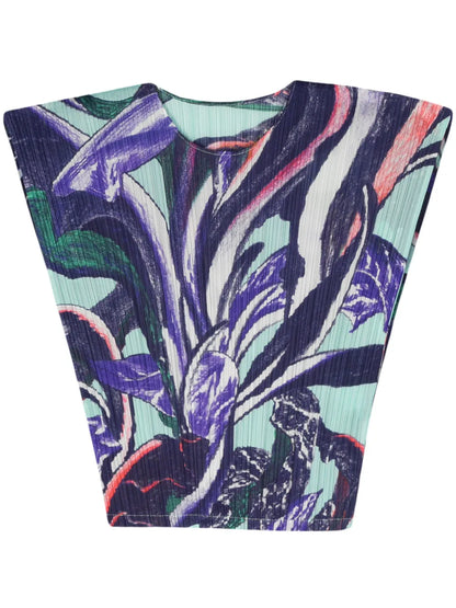 Tardivo Plissé Tank Top